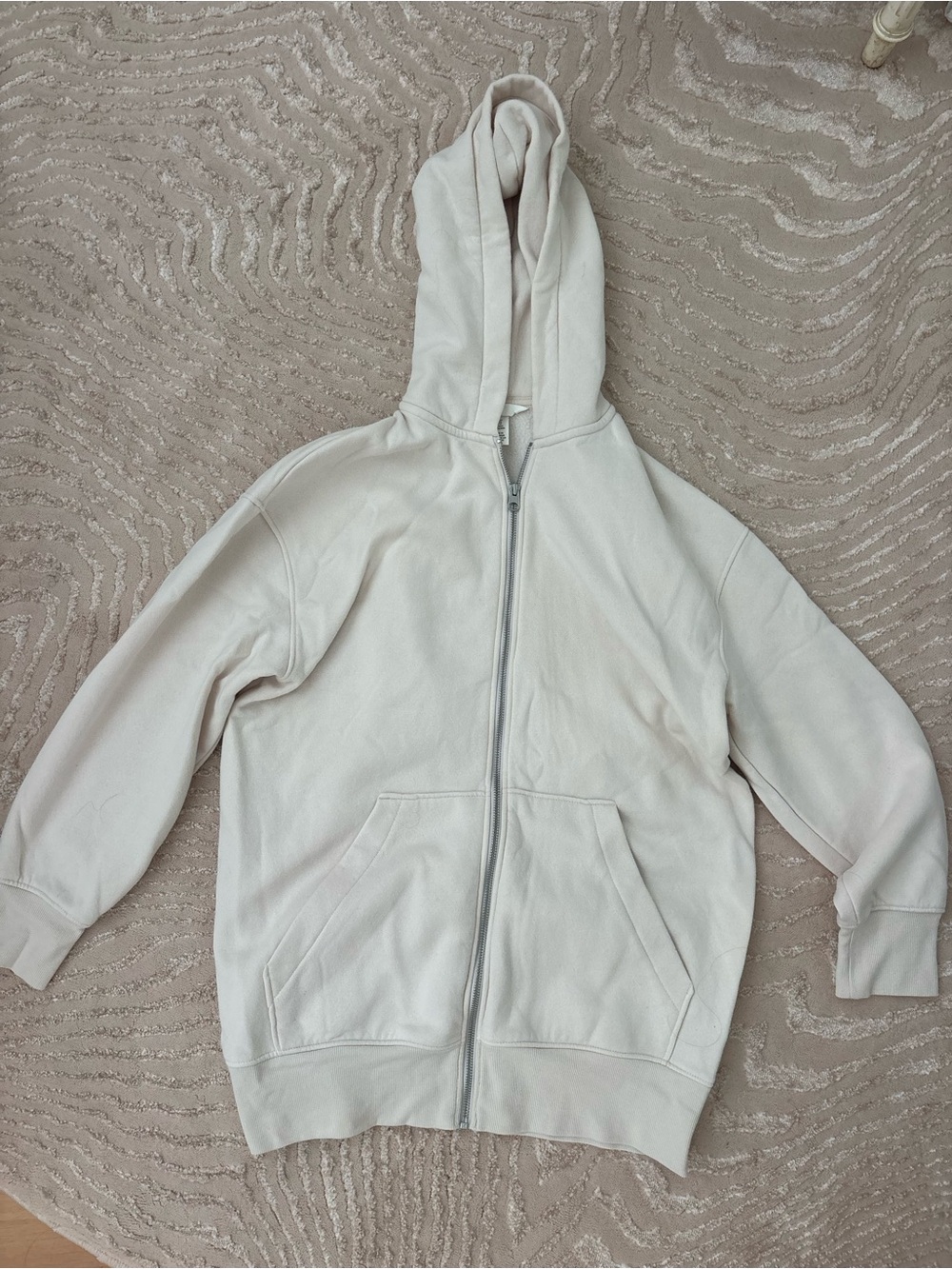 H&M oversized zip up